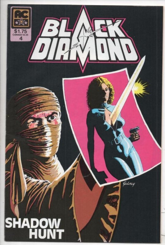 BLACK DIAMOND #4 VF/NM, 1983, Sybil Danning, AmeriComics, Gulacy