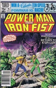 Power Man and Iron Fist #75 ORIGINAL Vintage 1981 Marvel Comics