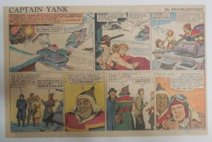 Captain Yank Sunday by Frank Tinsley from 2/28/1943 Size: 11 x 15 inches