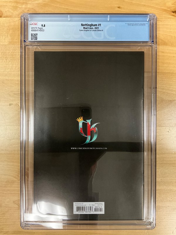 Nottingham #1 Comic Kingdom Edition B (2021) CGC 9.8