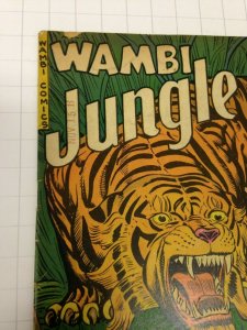 Wambi, Jungle Boy 9 VG+  Fiction House 