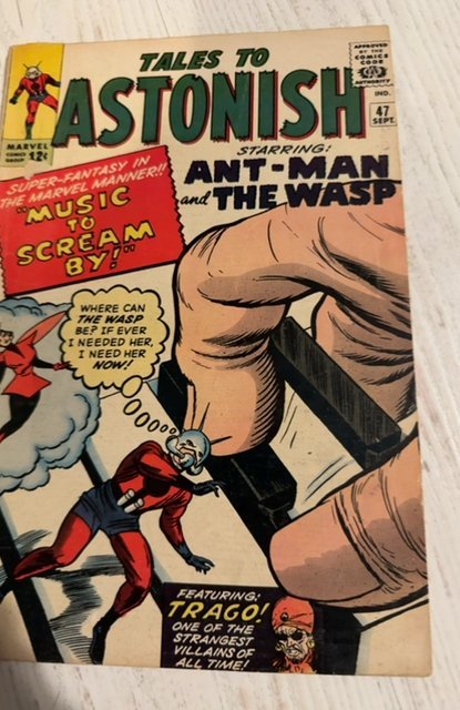 Tales to Astonish #47 (1963)antman and wasp