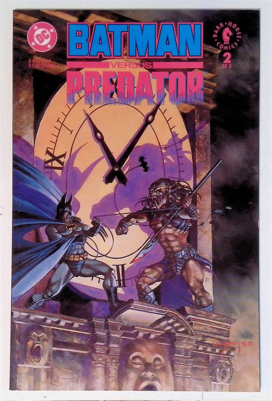 Batman versus Predator #2 (Jan 1992, DC / Dark Horse) VF/NM