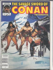 The Savage Sword of Conan #121 (1986) Conan