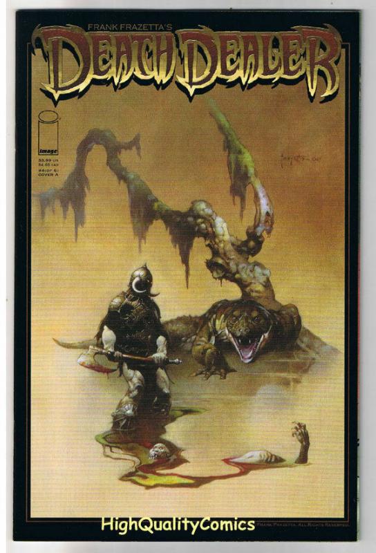 Frank Frazetta's DEATH DEALER #4, Nat Jones, 2007, NM+, more Frazetta in store