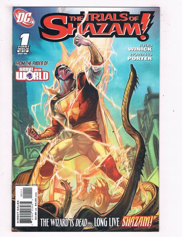 The Trials Of Shazam #1 VF DC Comics Comic Book Winick Oct 2006 DE43 TW14