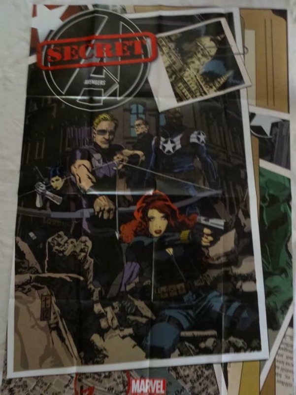 SECRET AVENGERS Promo Poster, 24 x 36, 2012, MARVEL Unused more in our store 267