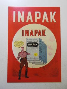 Major Inapak The Space Ace VG+ Condition cover detached bottom staple