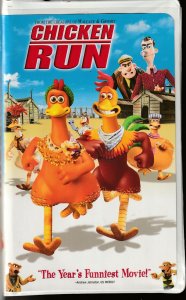 Chicken Run VHS From the Creator of Wallace and Gromit !