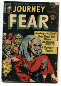 Journey into Fear #10-1952-horror-spicy-weird menace-decapitation-esoteric G