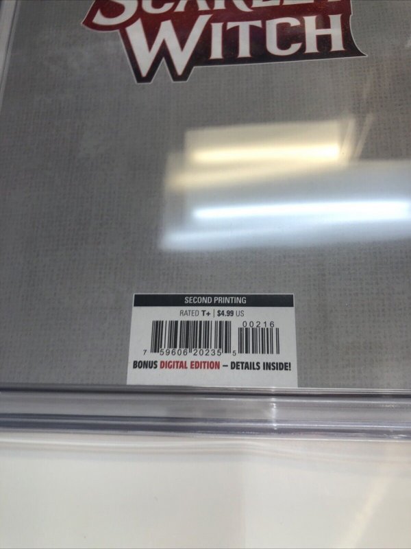 Scarlet Witch (2023) # 2 (CGC 9.8 SS) Signed & Sketch Alex Maleev * Census = 1