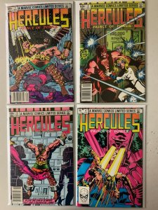 Hercules set #1-4 mixed newsstand + direct 6.0 (1982)