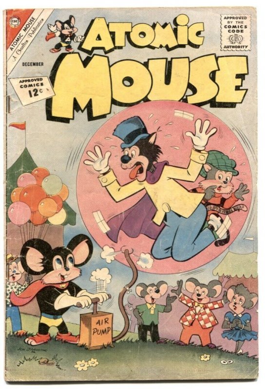 Atomic Mouse #51 1962-Charlton funny animals VG