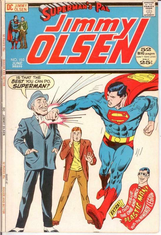 JIMMY OLSEN 150 FINE June 1972 COMICS BOOK