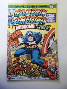 Captain America #193 (1976) VF Condition MVS Intact