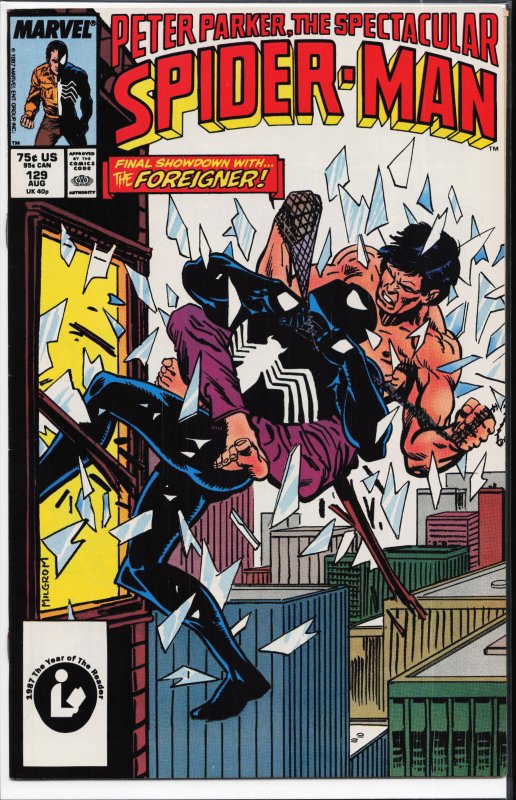 The Spectacular Spider-Man #129 Direct Edition (1987) Spider-Man