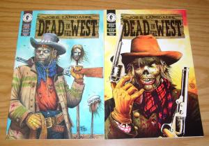 Joe R. Lansdale's Dead in the West #1-2 VF/NM complete series - tim truman set