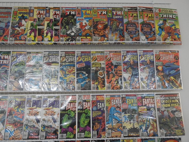 Huge Lot 130+ Comics W/ Marvel Two-in-One, Marvel Team-Up, +More! Avg FN+ Cond!