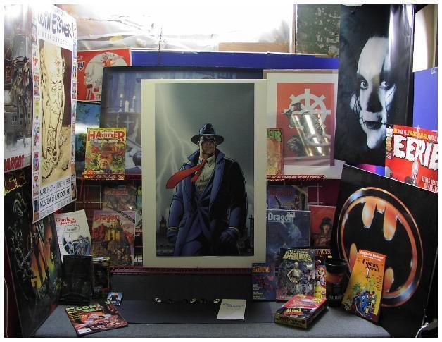 Eisner's THE SPIRIT POSTER by Dave Gibbons tribute to Will Eisner !! 20 x 30