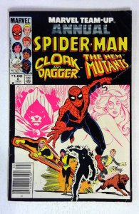 Marvel Team-Up Annual #6 Cloak and Dagger The New Mutants Marvel (1983) VG