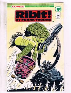 5 Indy Comics #1 2 3 Sabre Shuriken Ribit Eclipse Comico Eternity Cold Steel HJ3