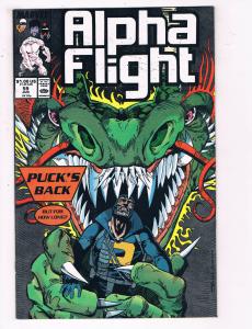 Alpha Flight #59 VF Marvel Comics Comic Book June 1988 DE23