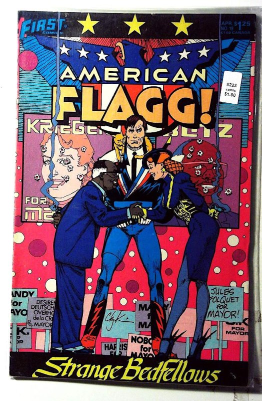 American Flagg! #19 (1985) First Comics 1st Print Comic Book