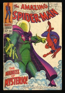 Amazing Spider-Man #66 VG 4.0 Mysterio!