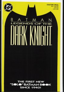 Legends of the Dark Knight #1 (1989) Batman