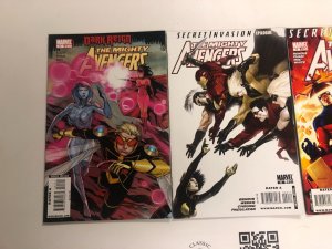 3  Marvel Comic Books The Mighty Avengers# 19 20 21 Hulk Thor  28  KE2