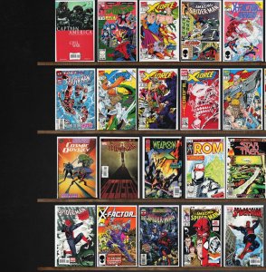 Huge Lot 130+ Comics with Rom, The Amazing Spider-Man, Namor & More!