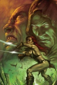 RED SONJA REVENGE OF THE GODS #3 LUCIO PARRILLO VIRGIN COVER NM.