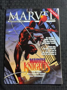 1998 Sept MARVEL COMICS CATALOG Magazine FN+ 6.5 Marvel Knights Daredevil Poster