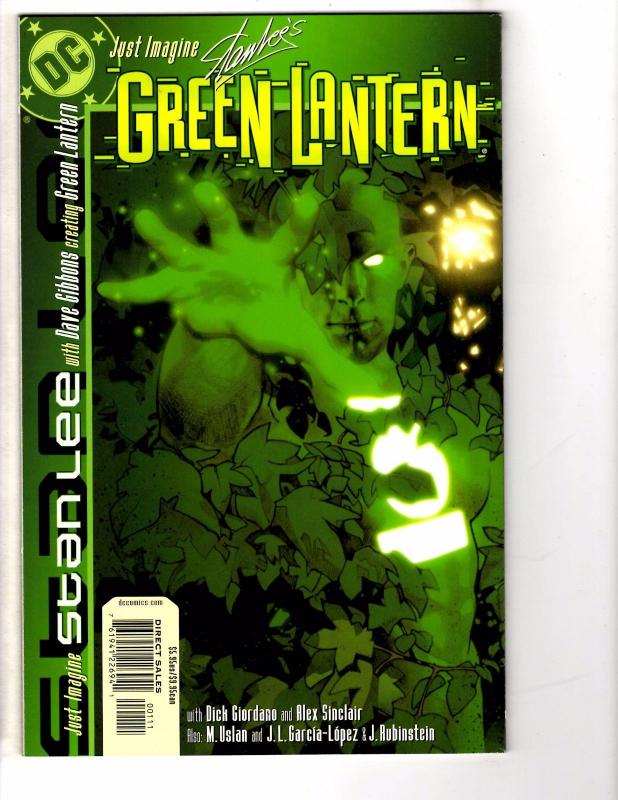 Just Imagine Stan Lee's Green Lantern DC Comic Book # 1 NM Dave Gibbons LH25