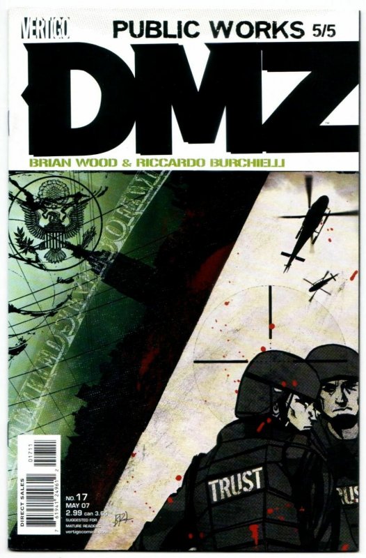 DMZ #17 (DC, 2007) NM