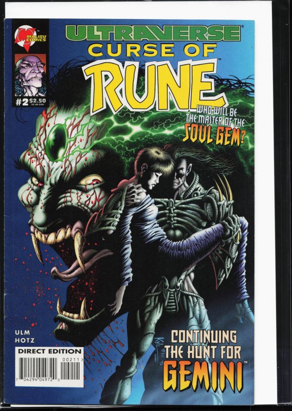 Curse of Rune #2 (1995) Gemini Blood