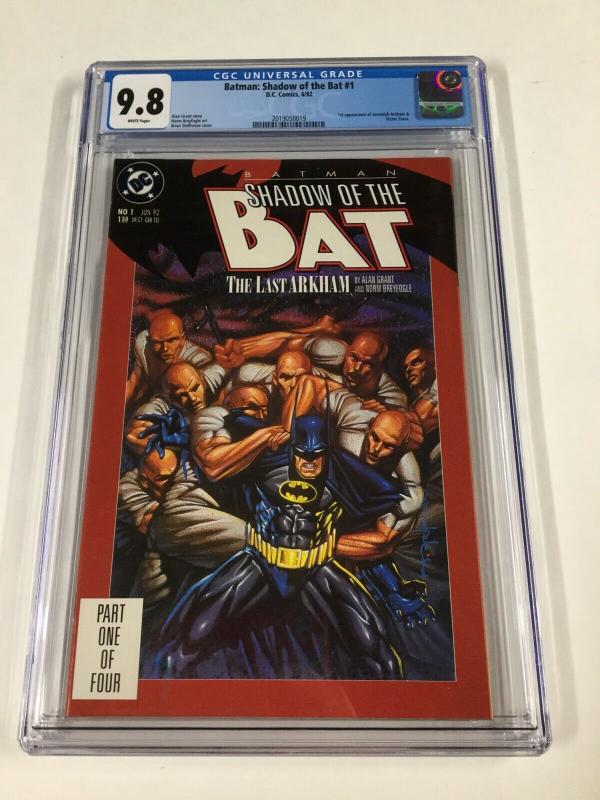 Batman Shadow Of The Bat 1 Cgc 9.8 White Pages 