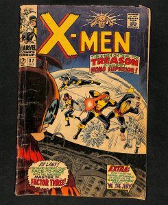 X-Men #37 1st Mutant Master!