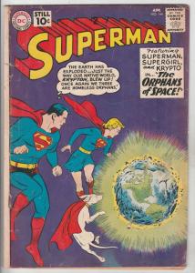 Superman #144 (Apr-61) VG+ Affordable-Grade Superman, Jimmy Olsen,Lois Lane, ...