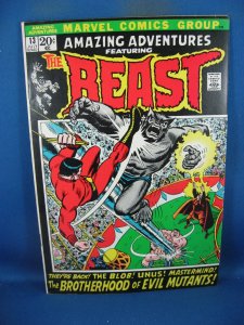 AMAZING ADVENTURES 13 VF- THE BEAST MARVEL 1972