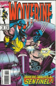 Wolverine #72 ORIGINAL Vintage 1993 Marvel Comics