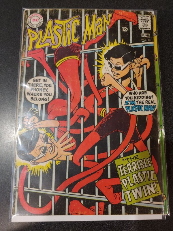 PLASTIC MAN #10 VG+