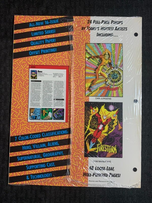 1991 WHO'S WHO IN THE DC UNIVERSE #10 SEALED Robin Cover