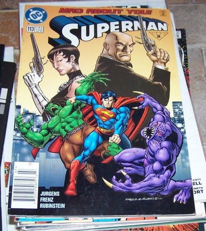 Superman #113 (Jul 1996, DC) LOIS LANE LEX LUTHOR 