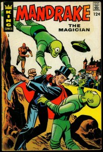 Mandrake The Magician #5 1967-Flying Saucer cover-  VG