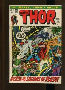 THE MIGHTY THOR #199 (9.2) 1972 KEY ISSUE FIRST EGO-PRIME!!!