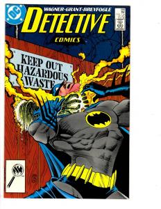 5 Detective Comics DC Comic Books # 584 586 587 588 589 Batman Robin WM5