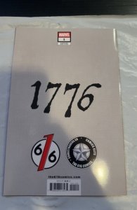 1776 #1 PABLO LOBOS VILLALOBOS 616 EXCLUSIVE FOIL VIRGIN VARIANT (2025)