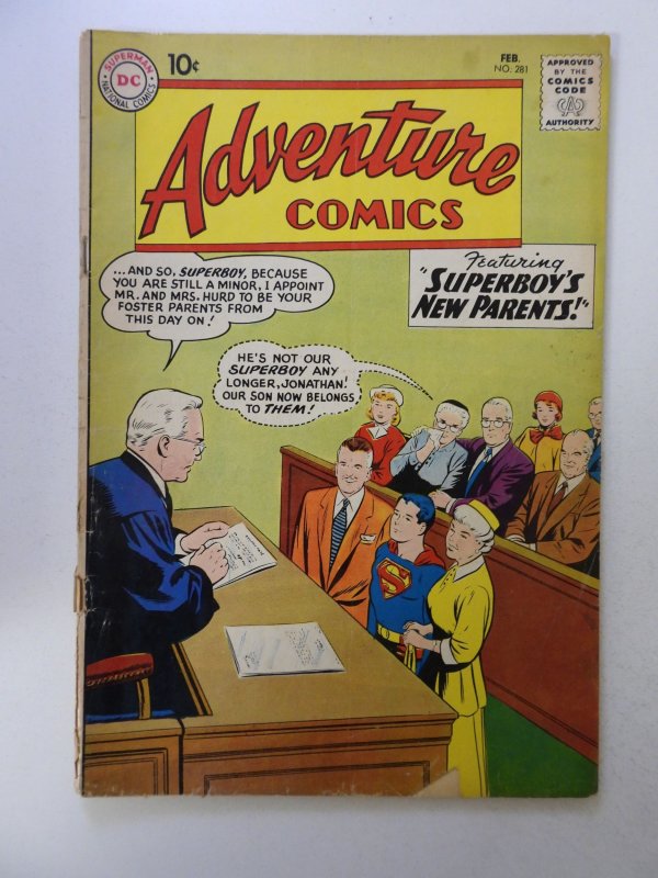 Adventure Comics #281 (1961) FR/GD condition see description