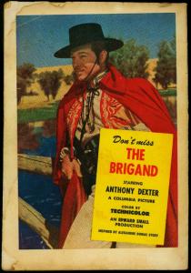 Fawcett Movie Comic #18 1952- The Brigand- Anthony Dexter F/G